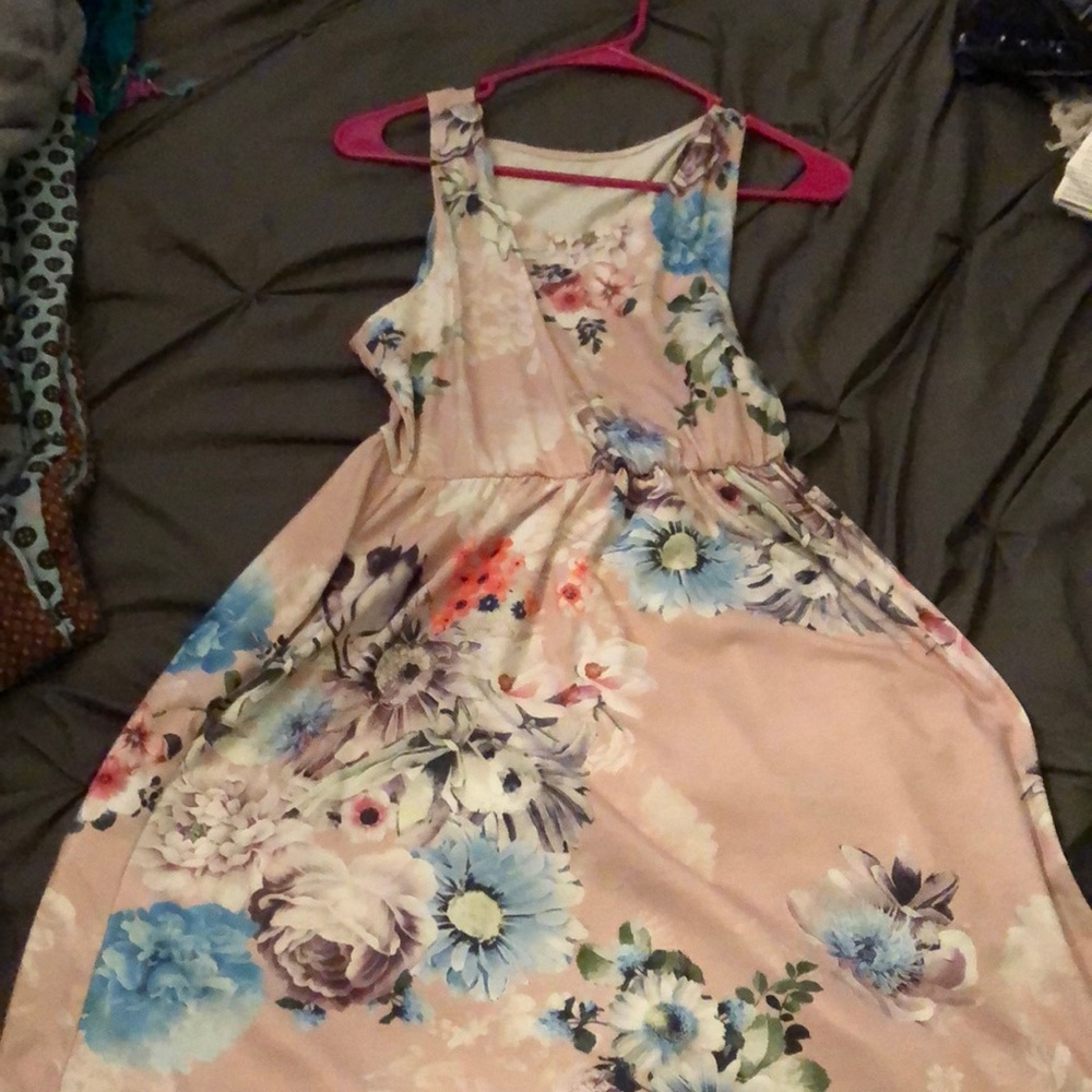 Pink dress